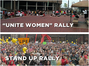 Unite Women Rally and Stand Up Rally