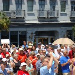 Watching the Crowd grow in Charleston, SC